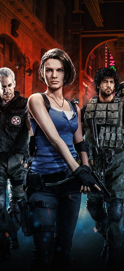 Fond d'écran iPhone Resident Evil 3 2021 4k