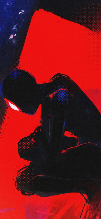Fond d'écran iPhone Spectacular Vigilance Across The Spider Verse