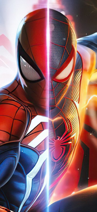Fond d'écran iPhone Spiderman Miles Morales Fanart 4k
