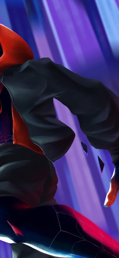 Fond d'écran iPhone Spider Man Miles 2020