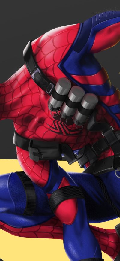 Fond d'écran iPhone Spiderman With Arms 4k