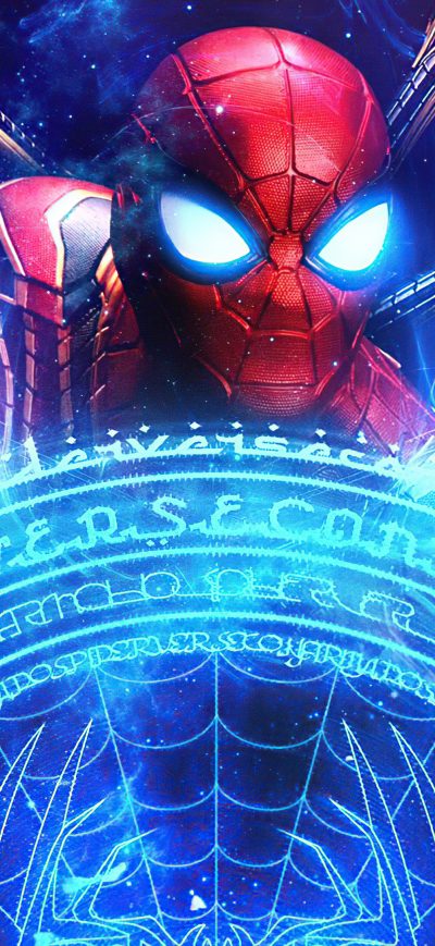 Fond d'écran iPhone Spiderverse Superheroes