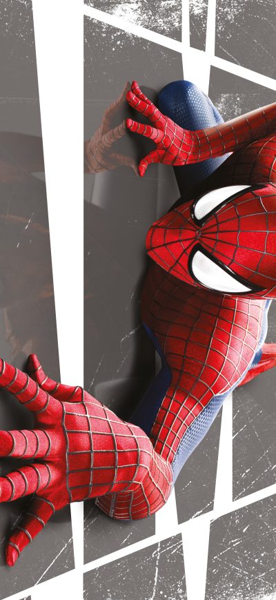 Fond d'écran iPhone Spiderman Climbing Wall 5k