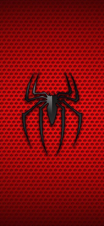 Fond d'écran iPhone Spiderman Logo Background 4k