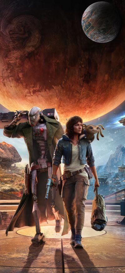 Fond d'écran iPhone Star Wars Outlaws