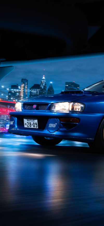 Fond d'écran iPhone Subaru Impreza 22B