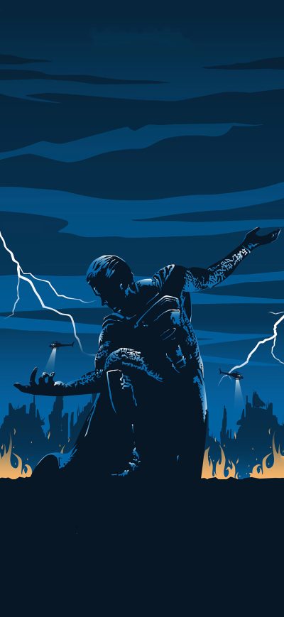 Fond d'écran Dceu 4k Poster sur iPhone