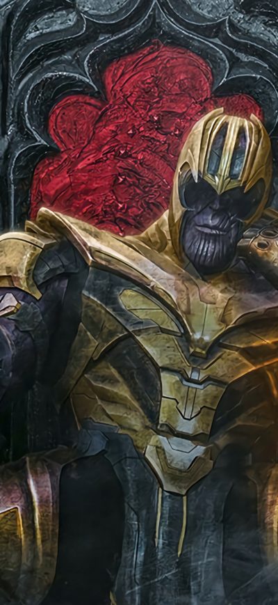 Fond d'écran iPhone Thanos Black Souls