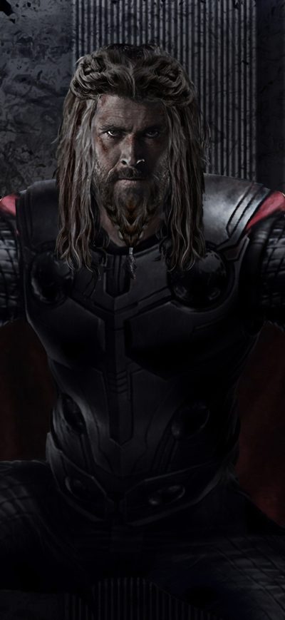 Fond d'écran iPhone Thor 4k Avengers Endgame