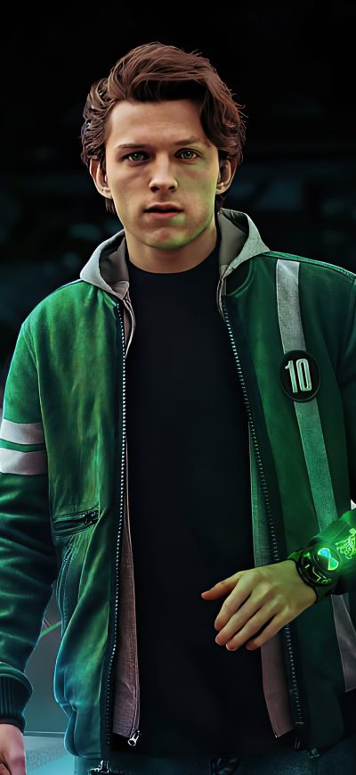 Fond d'écran iPhone Tom Holland Ben 10