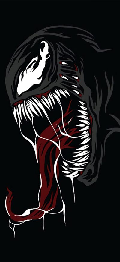Fond d'écran iPhone Venom Minimal Design