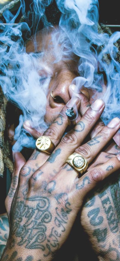 Fond d'écran Wiz Khalifa sur iPhone