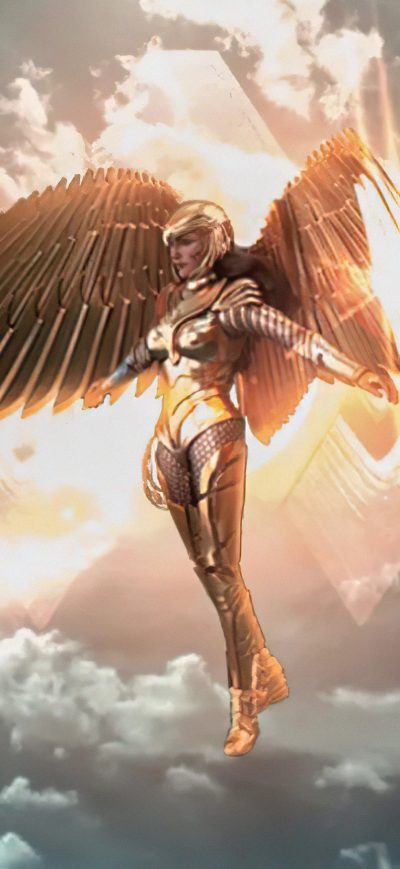 Fond d'écran iPhone Wonder Woman Manipulation Fanart