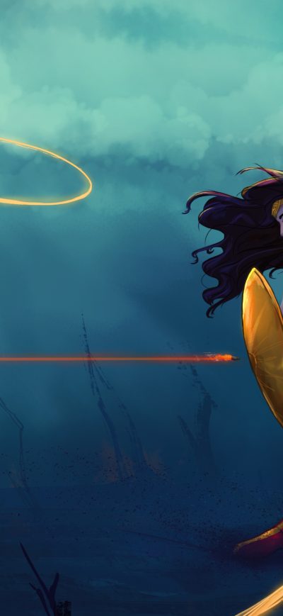 Fond d'écran iPhone Artwork Of Wonder Woman