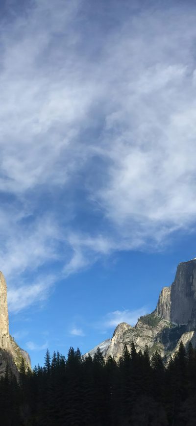 Fond d'écran iPhone Half Dome Yosemite California 5k
