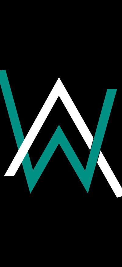 Fond d'écran iPhone Alan Walker Logo 4k