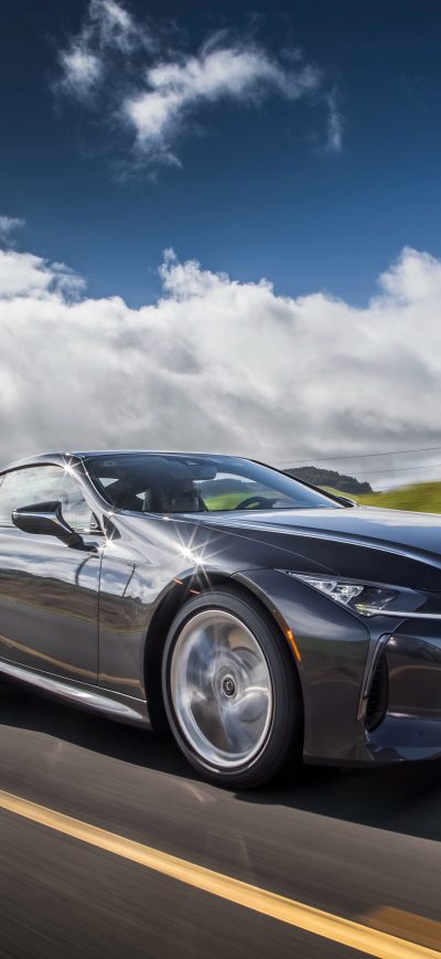 Fond d'écran iPhone Lexus LC 500h 2018 4K