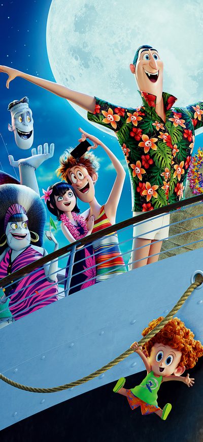 Fond d'écran iPhone Hotel Transylvania 3 8k