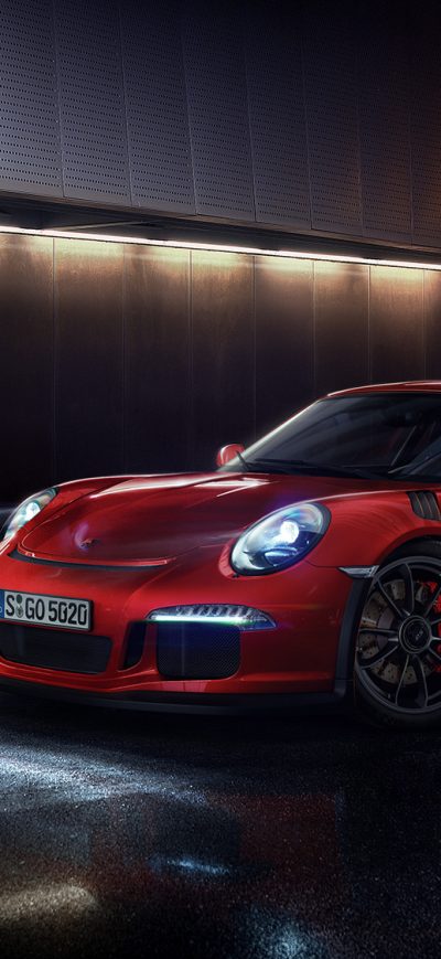 Fond d'écran iPhone PORSCHE GT3 RS CGI