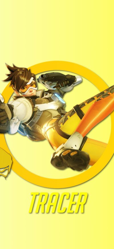 Fond d'écran iPhone Tracer Overwatch Hero