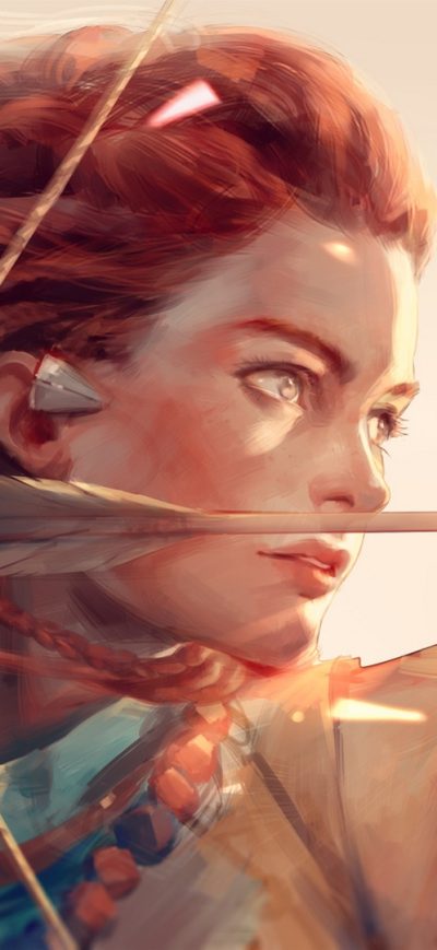 Fond d'écran iPhone Horizon Zero Dawn Artwork HD