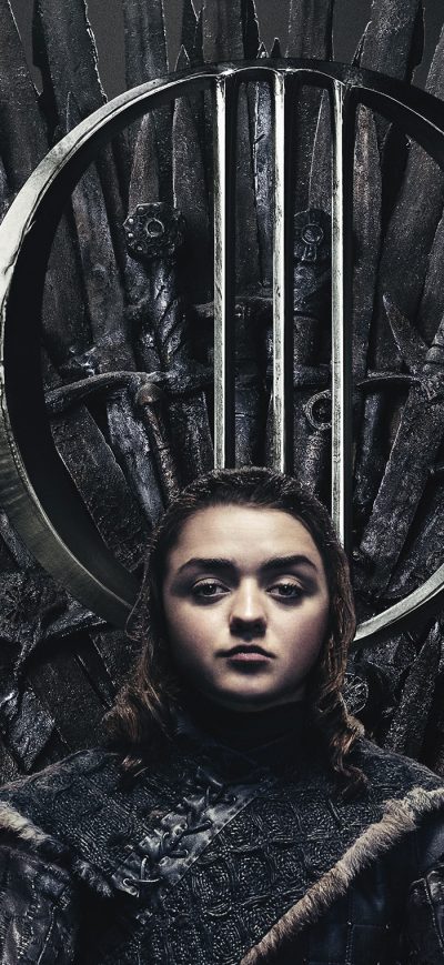 Fond d'écran iPhone Arya Stark Game Of Thrones Season 8 Poster