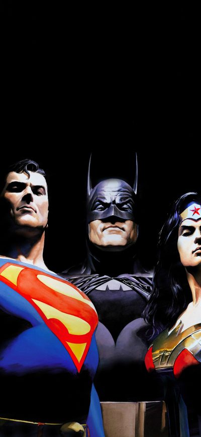 Fond d'écran iPhone Alex Ross Justice League Artwork