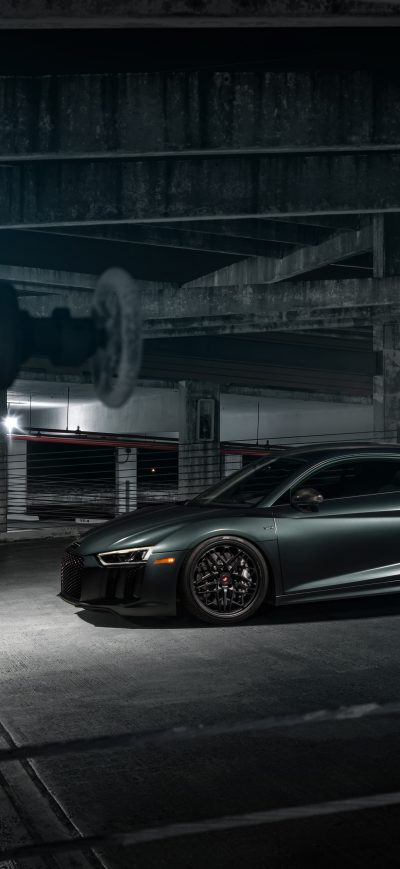 Fond d'écran iPhone Audi R8 V10 2018 8k