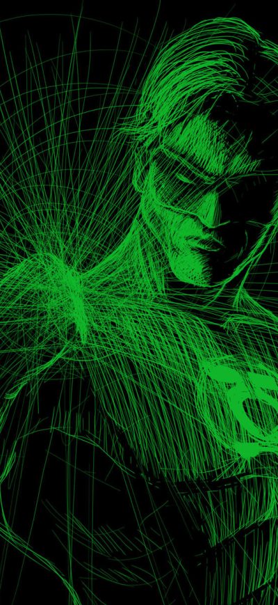 Fond d'écran iPhone Green Lantern Arts