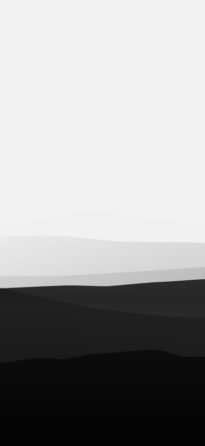 Fond d'écran iPhone Minimalist Mountains Black And White