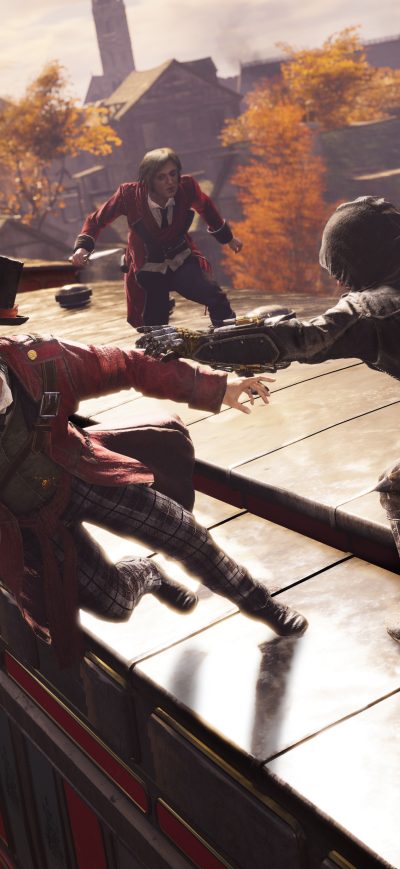 Fond d'écran iPhone Assassins Creed Syndicate 5k