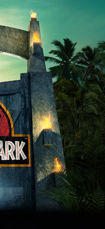 Fond d'écran iPhone Jurassic Park 8k