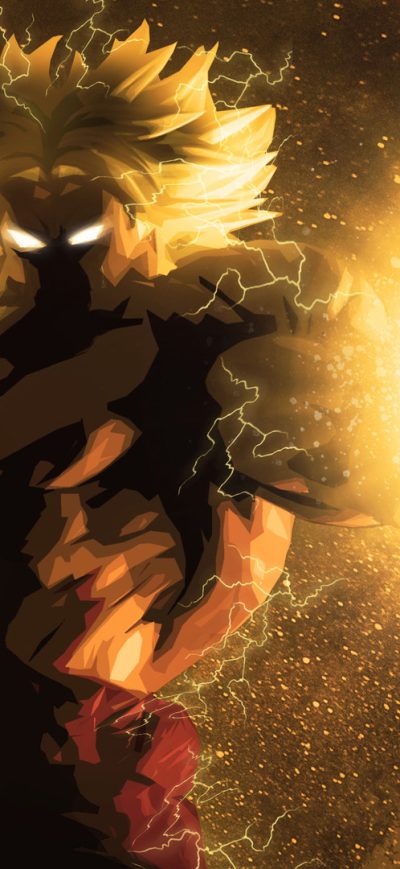 Fond d'écran iPhone Broly Artwork