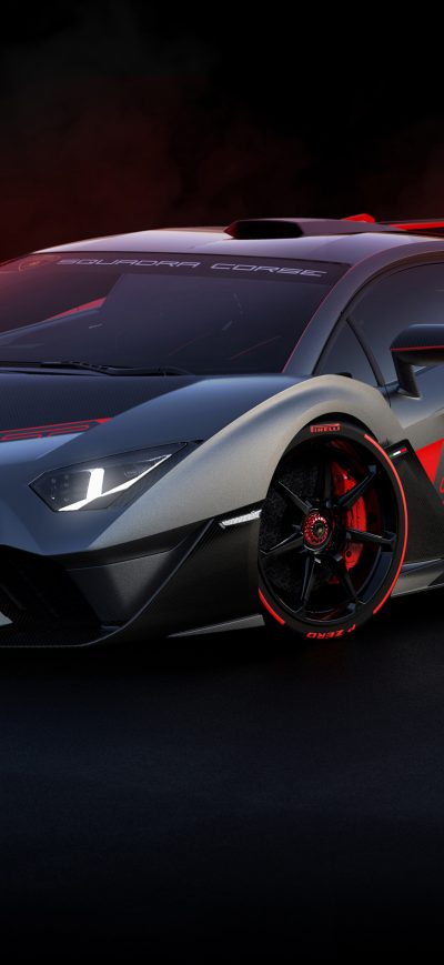 Fond d'écran iPhone Lamborghini SC18 2018