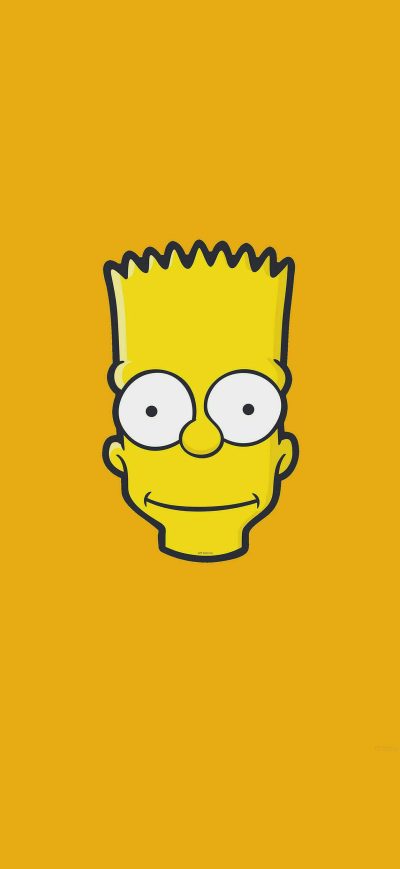 Fond d'écran iPhone Bart Simpson 5k