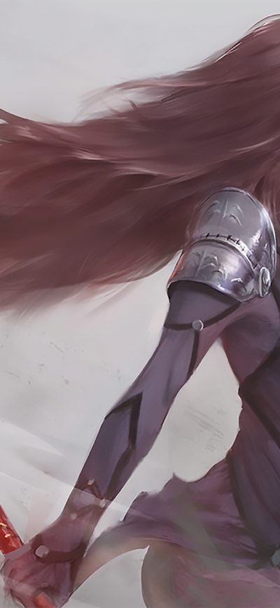 Fond d'écran iPhone Scathach Fate Grand Order Artwork