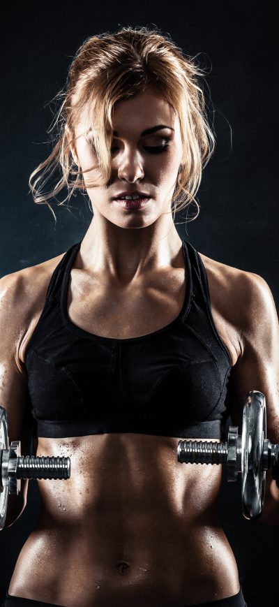 Fond d'écran iPhone Fitness Gym Girl