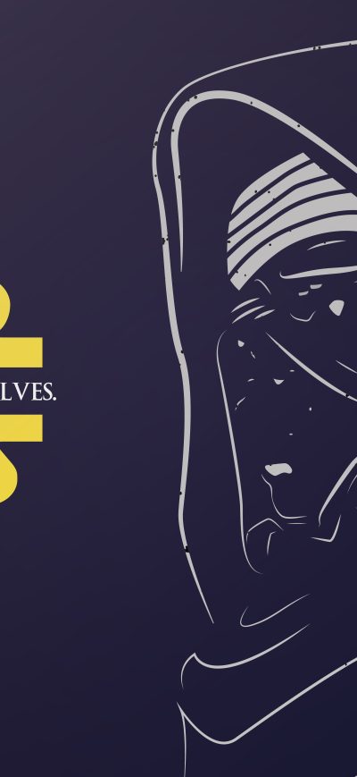 Fond d'écran iPhone Kylo Ren Star Wars Illustration