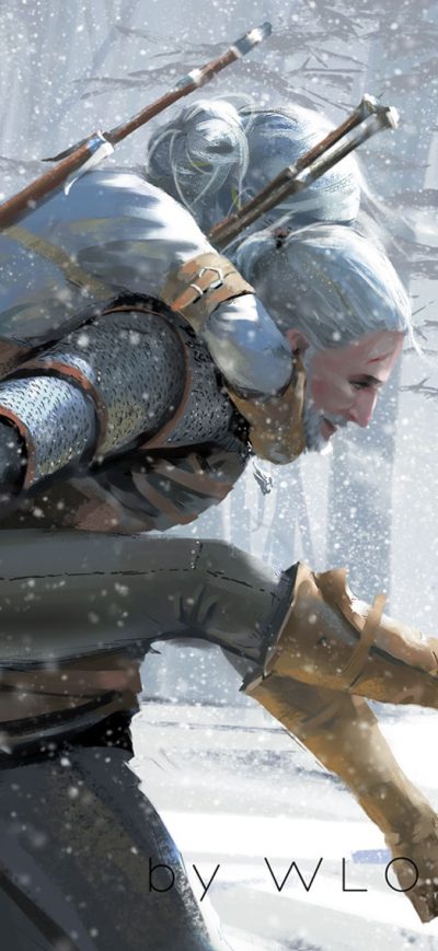 Fond d'écran iPhone The Witcher 3 Wild Hunt Artwork By Wlop