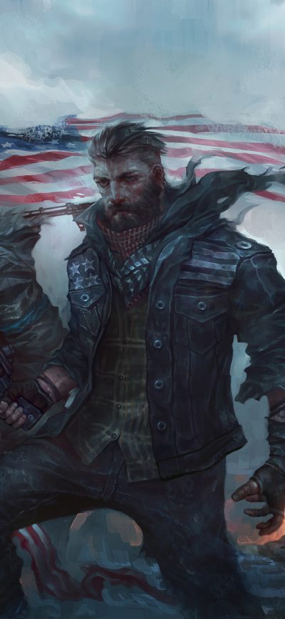 Fond d'écran iPhone Homefront The Revolution Artwork 4k