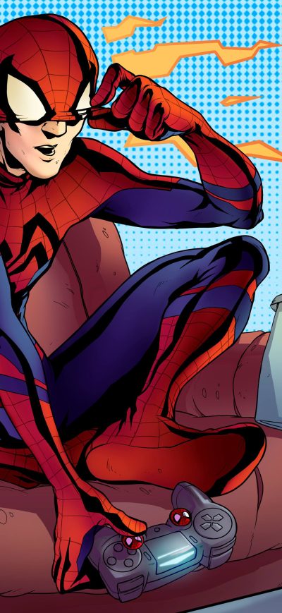 Fond d'écran iPhone Marvel Spider Man PS4