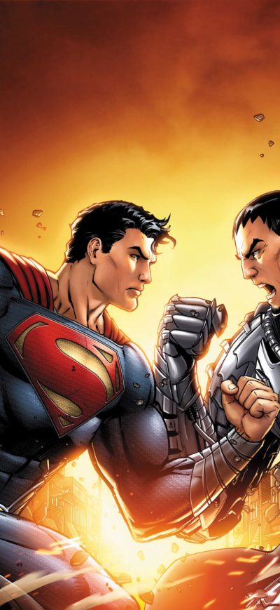 Fond d'écran iPhone Superman Vs Zod