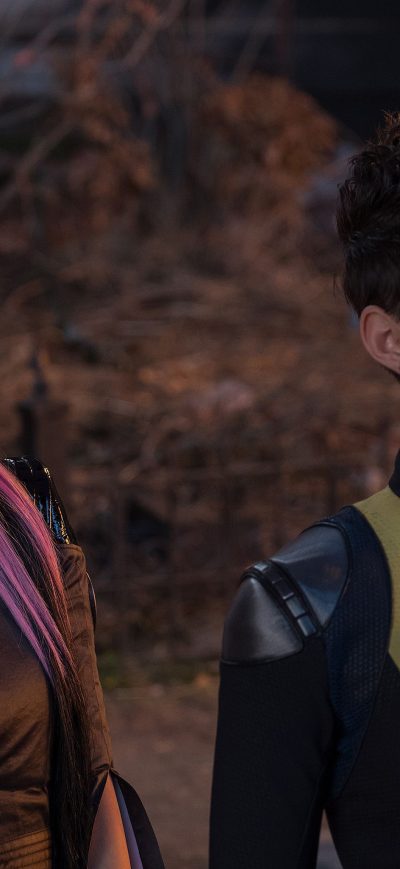 Fond d'écran iPhone Shioli Kutsuna And Negasonic Teenage Warhead Deadpool 2