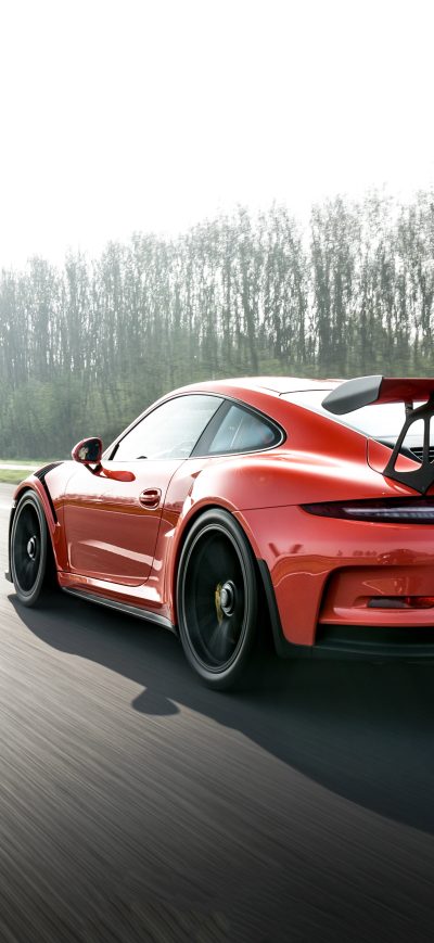 Fond d'écran iPhone Porsche 911 GT3 RS 2018 5k Rear