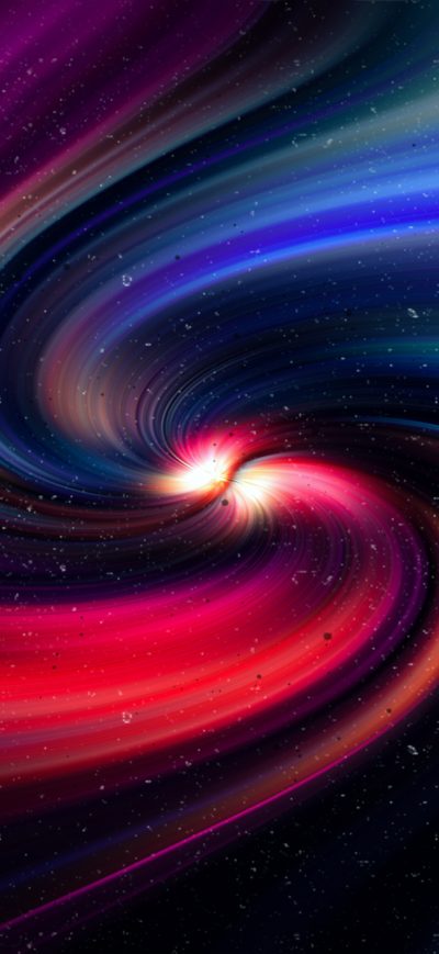 Fond d'écran iPhone Abstract Galaxy Spiral 4k