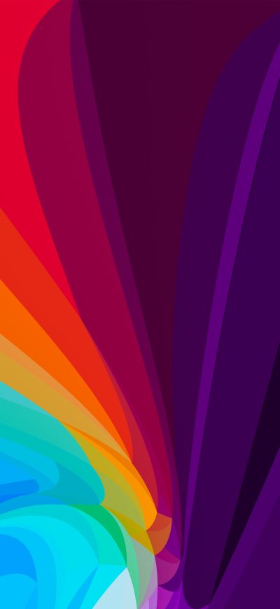 Fond d'écran iPhone Flower Leaf Colorful Abstract 8k