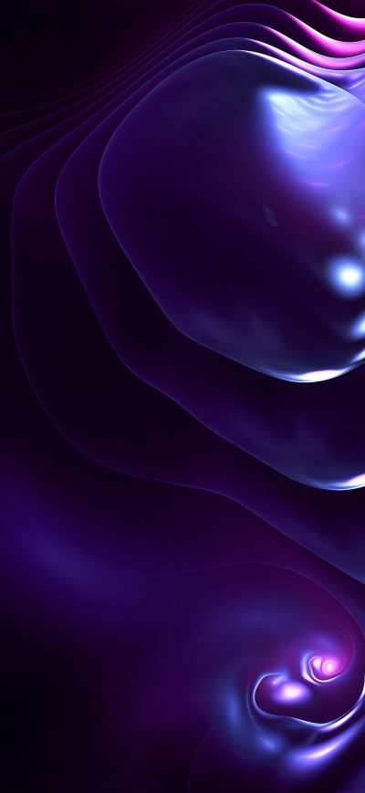 Fond d'écran iPhone Abstract Bubbles 4k