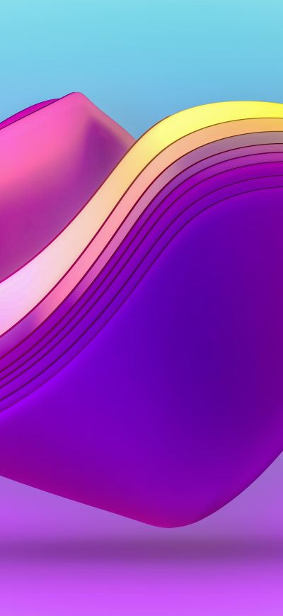 Fond d'écran iPhone Enigmatic Whirlwinds 3d Shapes