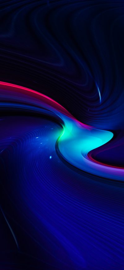 Fond d'écran iPhone Mini Light Path Abstract 8k
