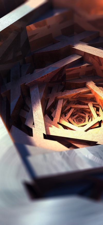 Fond d'écran iPhone Fractal Geometry 3d